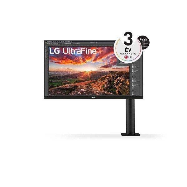 LG Monitor 27" Ergonomic -27UN880P-B (IPS; 16:9; 4K 3840x2160; 5ms; 350cd;
HDMIx2; DP; HDR; USB-C; FSync; sRGB99%)