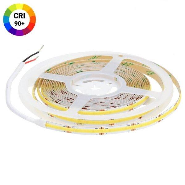 Optonica COB LED szalag beltéri 512LED/m 12w/m 24V nappali fehér 4945