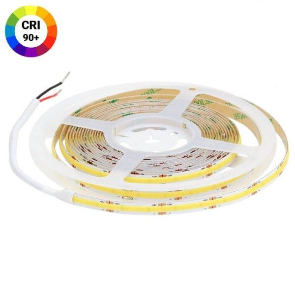 COB LED szalag beltéri 512LED/m 12w/m SMD 24V hideg fehér 4944 (Optonica)