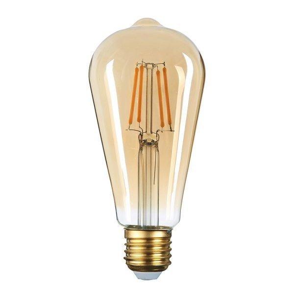 OPTONICA Dimmelhető Vintage Filament Izzó E27 8W 700lm meleg fehér arany
üveg Edison 1322