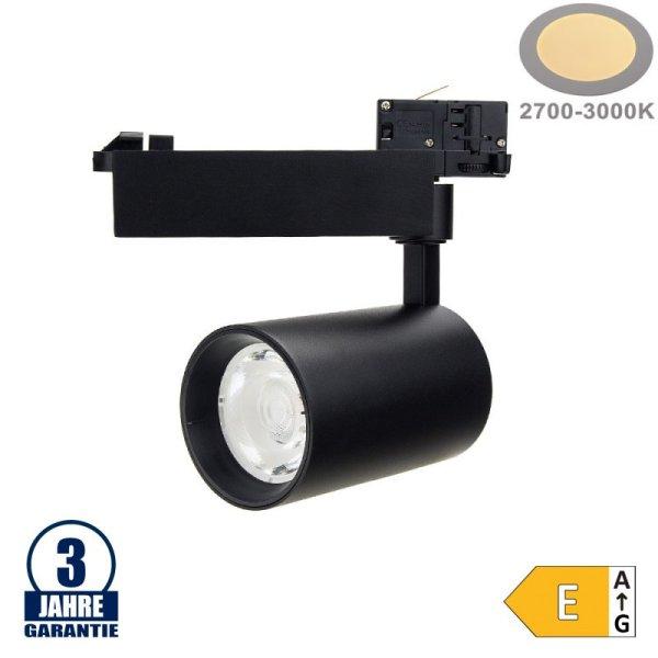 35W LED COB 3Ph. Professzionális pálya spotlámpa meleg fehér fekete 5332
(Optonica)