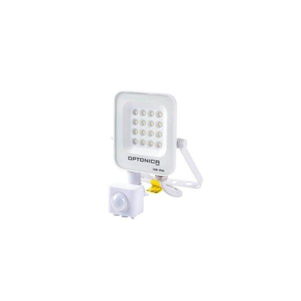 LED SMD reflektor 10 W ,fehér ház mozgásérzékelővel , meleg fehér 5762
(Optonica)