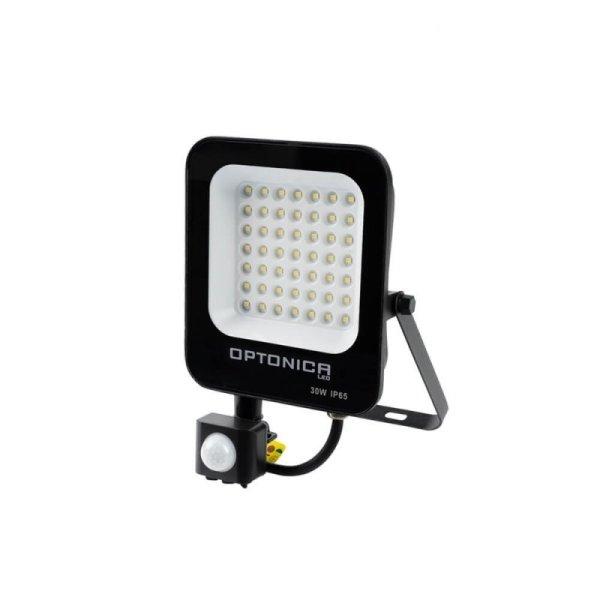 LED SMD reflektor 30 W ,fekete ház mozgásérzékelővel , hideg fehér 5766
(Optonica)