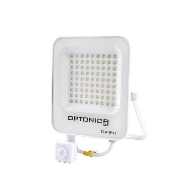 LED SMD reflektor 50 W ,fehér ház mozgásérzékelővel , hideg fehér 5769
(Optonica)