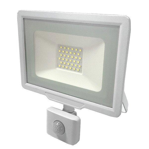 OPTONICA SMD2 LED REFLEKTOR / mozgásérzékelős / 30W / Fehér / meleg fehér
(5938)