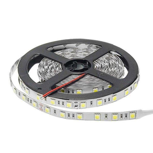 SMD LED szalag beltéri 60LED/m 14,4w/m 5050 24V nappali fehér 4850 (Optonica)