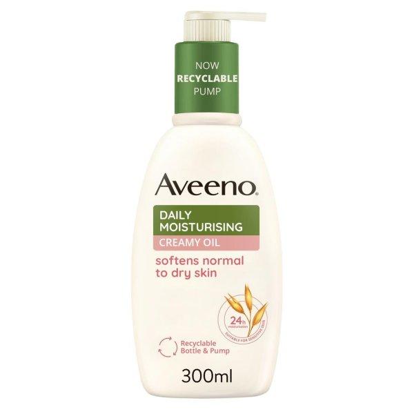 Aveeno Testápoló krém Daily Moisturising (Creamy Oil) 300 ml