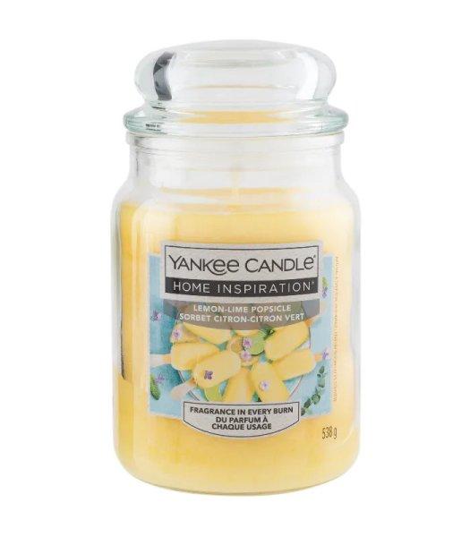 Yankee Candle Illatgyertya Home Inspiration nagy Lemon Lime Popsicle 538 g