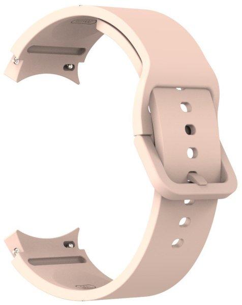 4wrist Szilikon szíj Samsung Galaxy Watch 6/5/4-hoz - Pink Sand