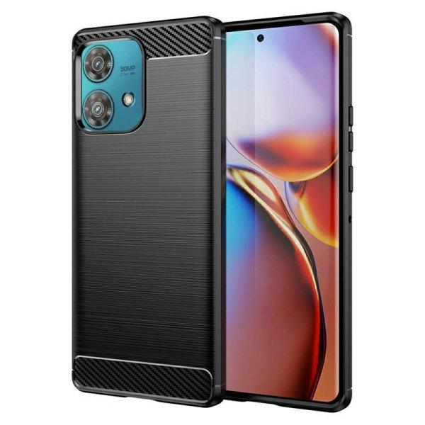 Carbon Pro Xiaomi Redmi Note 13 Pro 4G ütésálló TPU vékony szilikon tok
fekete