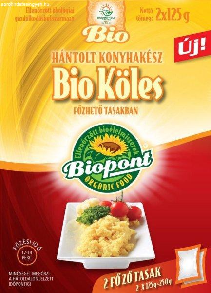 Biopont bio köles hántolt konyhakész 2x125 g 250 g