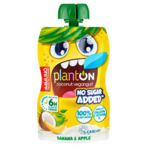 Planton kids kókuszos vegángurt alma-banán 90 g