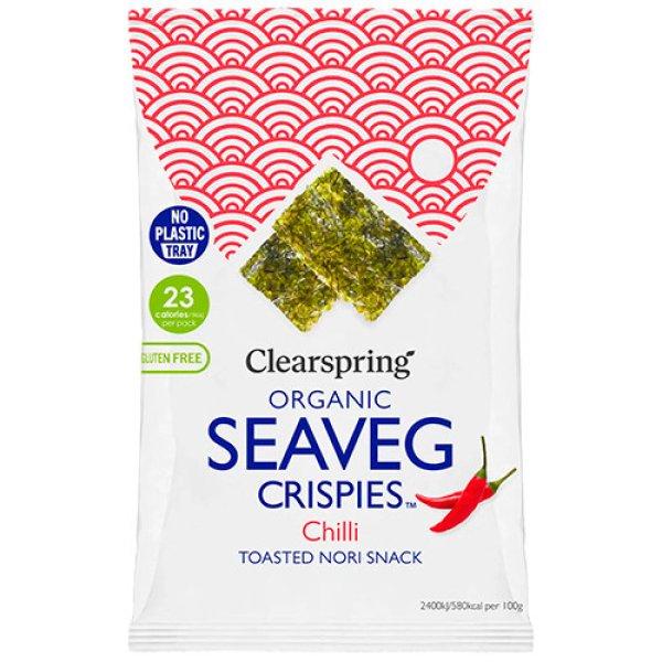 Clearspring bio ropogós tengeri alga chilis 4 g