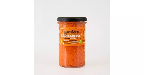 Fermentini fermentált gyömbéres sárgarépa 450 g