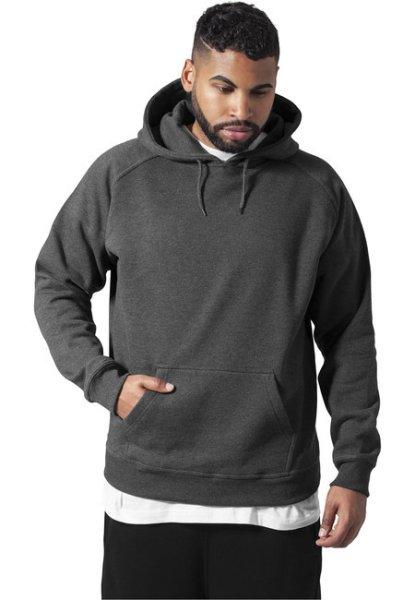 Urban Classics Blank Hoody charcoal