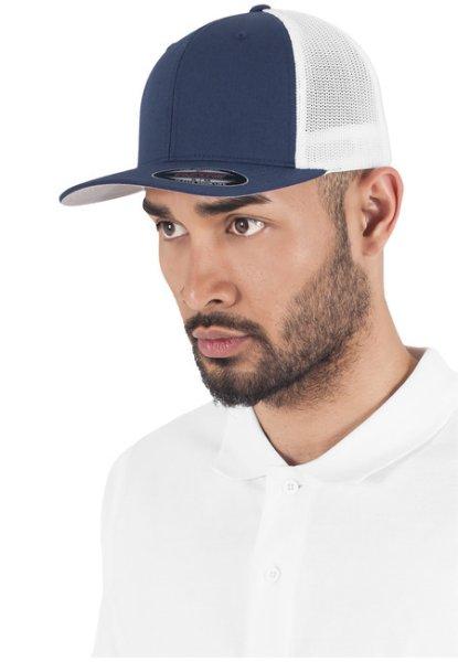 Urban Classics Flexfit Mesh Trucker 2-Tone nvy/wht