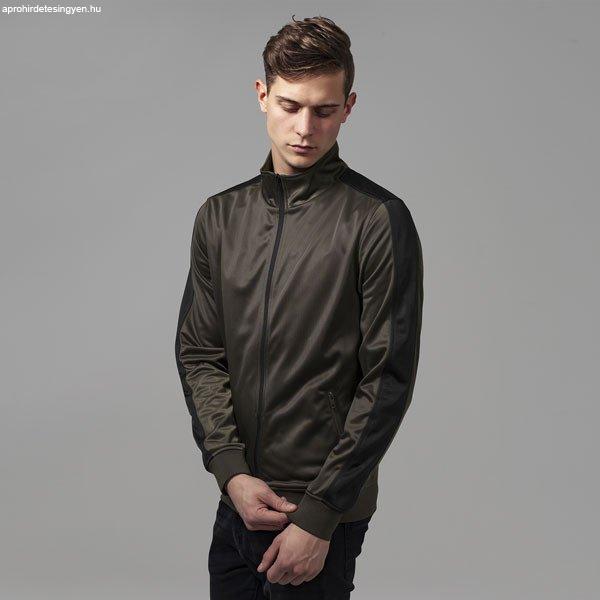 Urban Classics Track Jacket darkolive/black