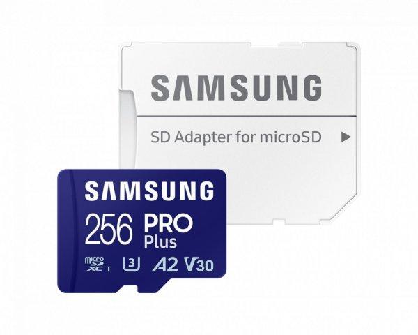 SAMSUNG SD kártya PRO PLUS (Blue Wave) 256GB