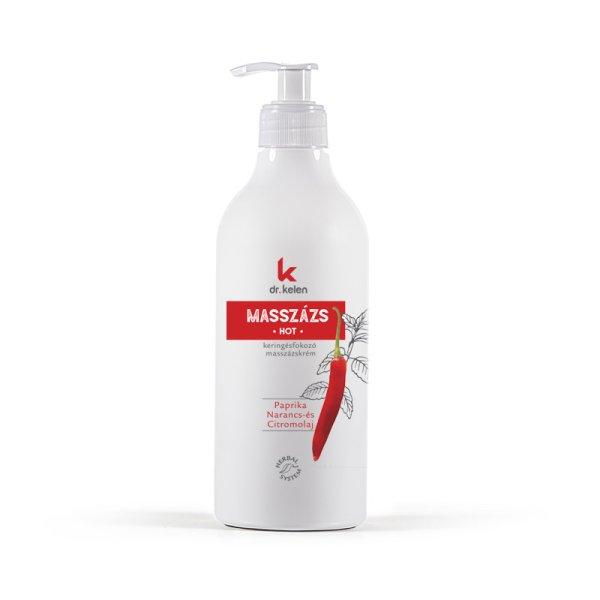 Dr.kelen masszázskrém hot 500 ml