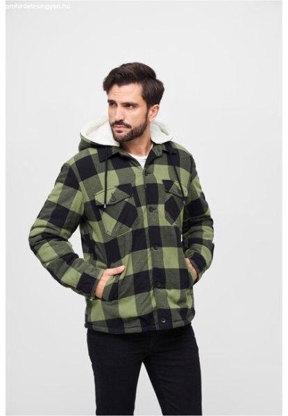 Brandit Lumberjacket Hooded black/olive