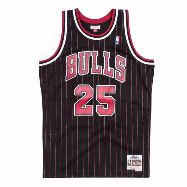 Mitchell & Ness Chicago Bulls #25 Steve Kerr Swingman Jersey black