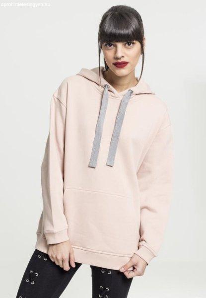 Urban Classics Ladies Oversize Hoody lightrose/grey