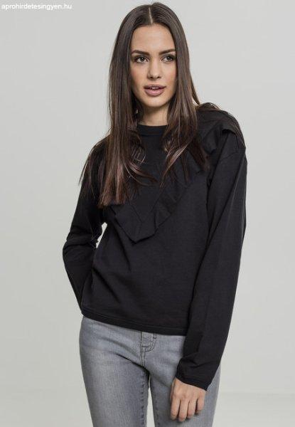 Urban Classics Ladies Terry Volant Crew black