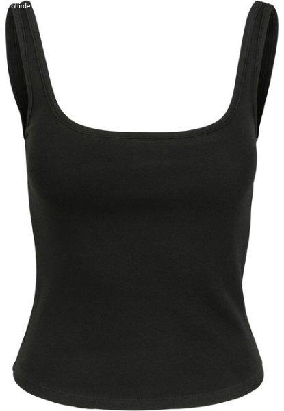 Urban Classics Ladies Wide Neck Top green/grey