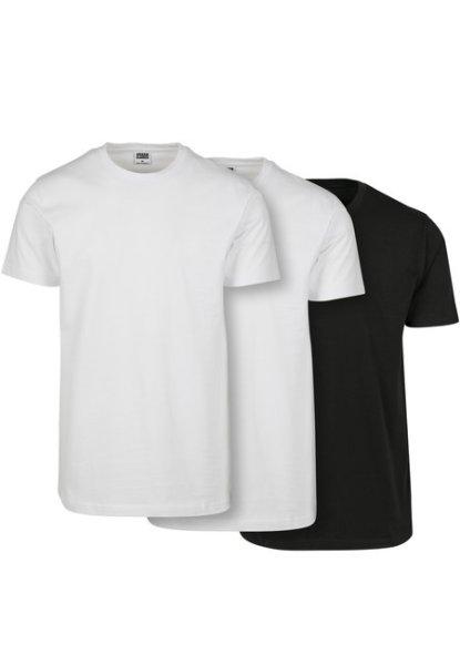 Urban Classics Basic Tee 3-Pack white/white/black