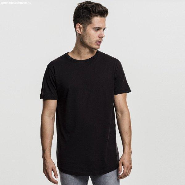 Férfi póló Urban Classics Shaped Long Tee black