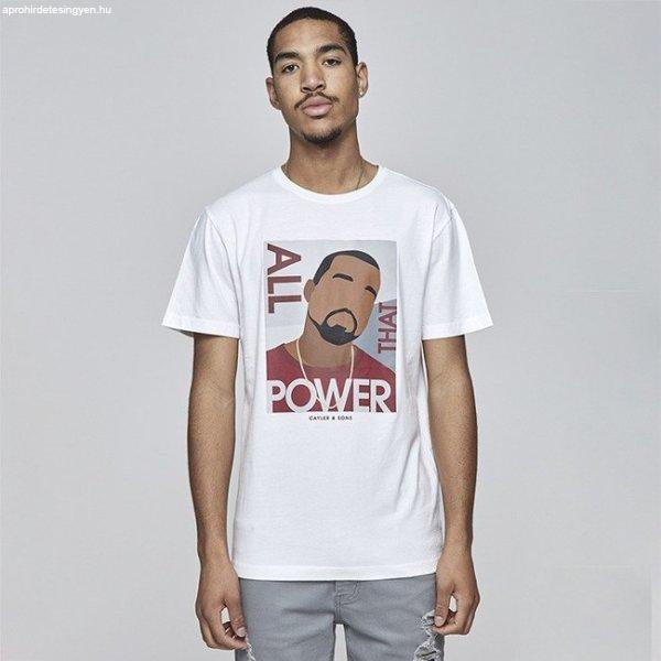 Cayler & Sons WHITE LABEL t-shirt WL Power Tee white / mc