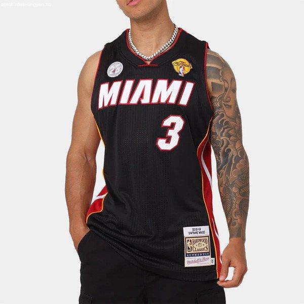 Jersey Mitchell & Ness Miami Heat #3 Dwyne Wade Authentic Road Finals Jersey
black