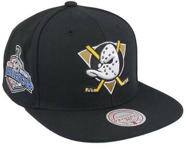 Mitchell & Ness snapback Anaheim Ducks NHL Top Spot Snapback black