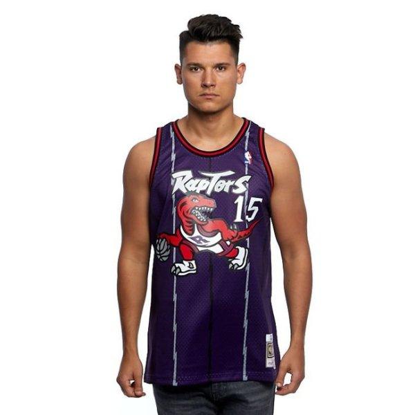 Mitchell & Ness Toronto Raptors #15 Vince Carter purple Swingman Jersey