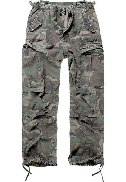 Brandit M-65 Vintage Cargo Pants olive camo