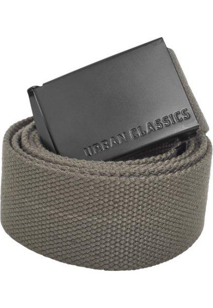 Urban Classics Canvas Belts olive/black