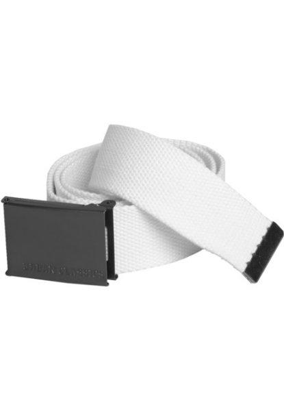 Urban Classics Canvas Belts white