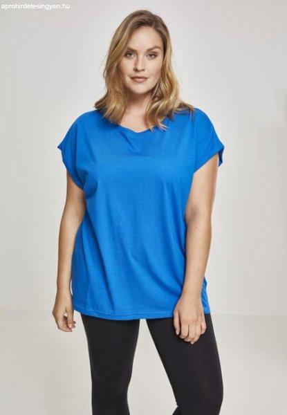 Urban Classics Ladies Extended Shoulder Tee brightblue