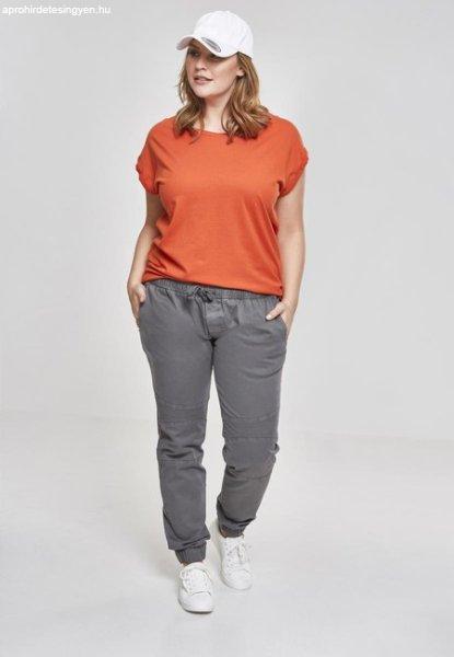 Urban Classics Ladies Extended Shoulder Tee rust orange