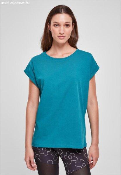 Urban Classics Ladies Extended Shoulder Tee watergreen