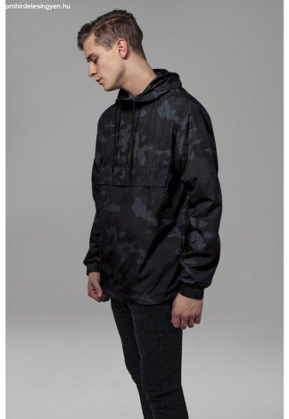 Urban Classics Camo Pull Over Windbreaker dark camouflage