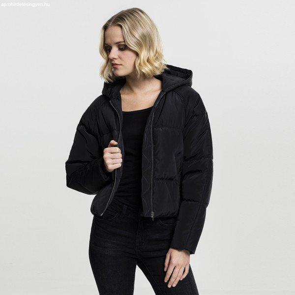 Urban Classics Ladies Hooded Oversized Puffer Jacket black