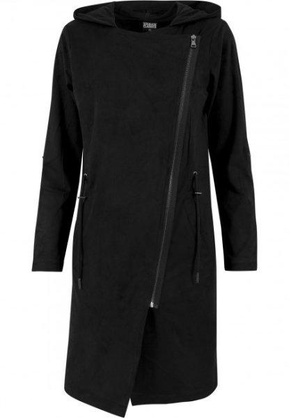 Urban Classics Ladies Imitation Suede Parka black