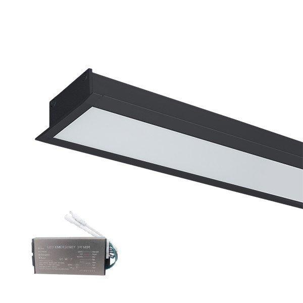 LED PROFIL SÜLLYESZTETT SZERELÉSŰ S77 48W 4000K 1200MM FEKETE+SÜRGŐSSÉGI
KÉSZLET