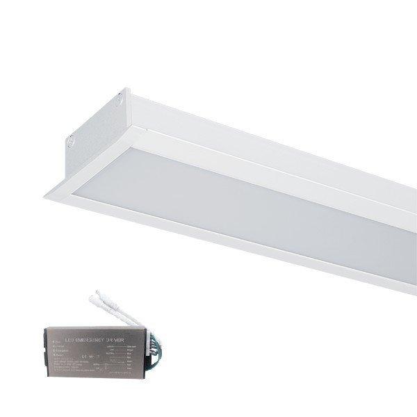 LED PROFIL SÜLLYESZTETT SZERELÉSŰ S77 24W 4000K 600MM FEHÉR+SÜRGŐSSÉGI
KÉSZLETTE