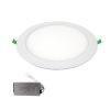 VZLL LED PANEL KEREK 7W 6500K IP65+INVERTERREL