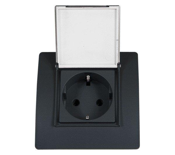 EL BASIC TZ107C GERMAN STANDARD SOCKET WITH COVER