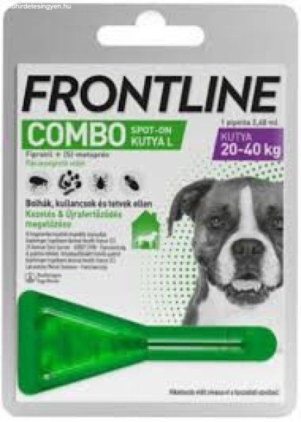 Frontline Combo Spot On "Xl" Kullancs És Bolha Elleni Csepp 40-60Kg
közti kutyáknak