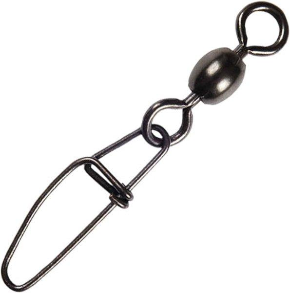 Black Cat Catfish Cross Lock Swivel 3/0 60mm erős forgó kapoccsal 70kg 5db
(6173300)