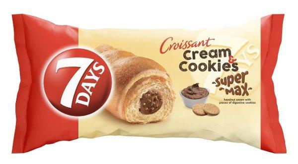 7 Days Croissant 110G Max Mogyorókrém Keksszel